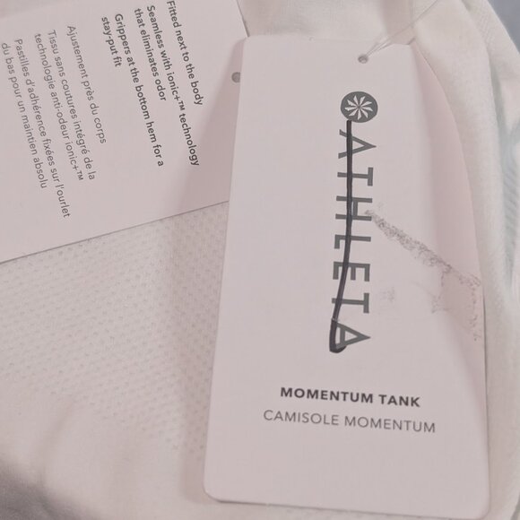 Athleta | Momentum Seamless Tank In White (Medium) - Picture 8 of 12